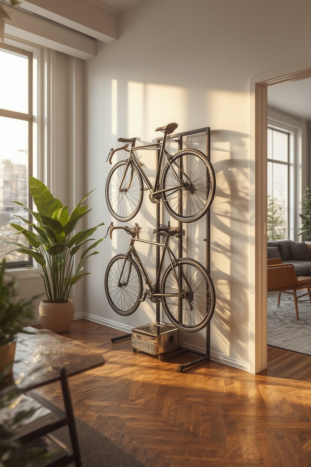 bike rack product view
