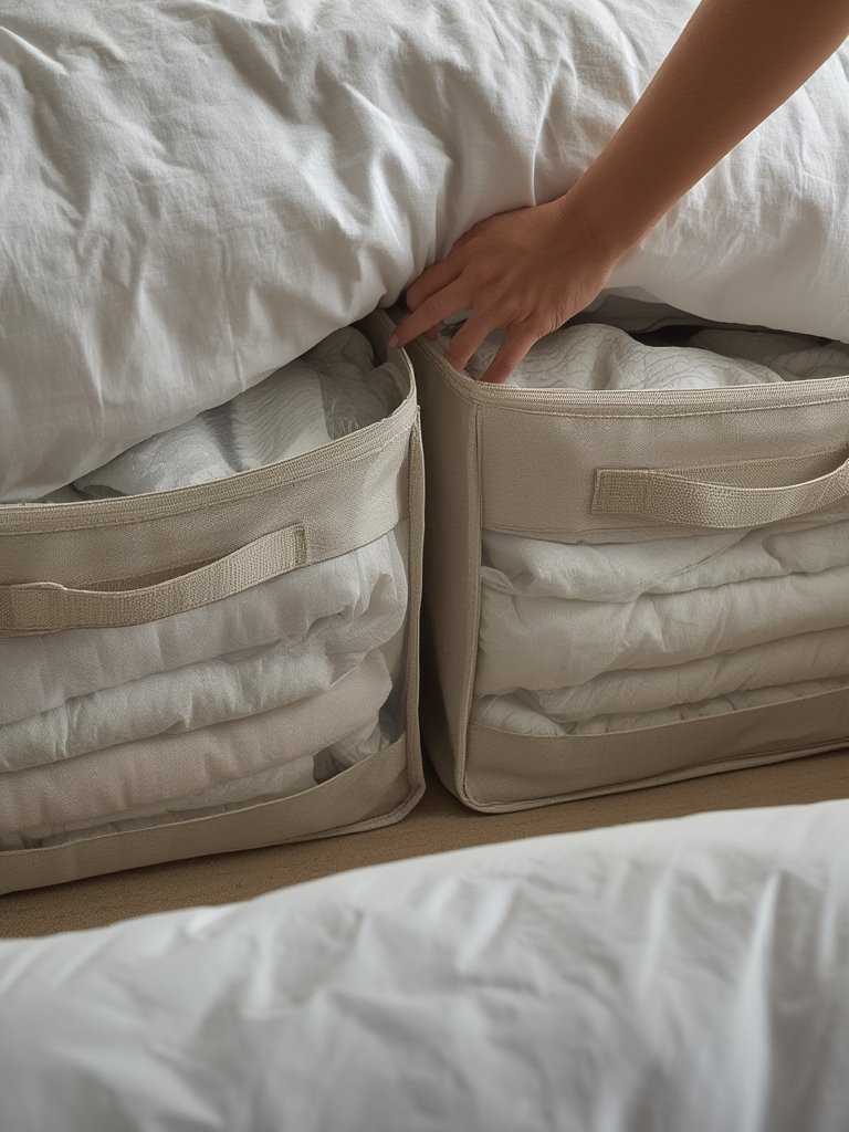 Underbed Storage: 5 Ultimate Secrets For Amazing Organization In 2026 2 underbed storage in action