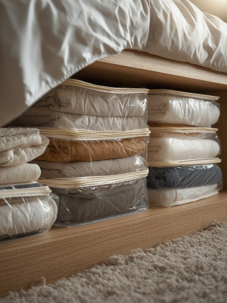 vacuum bags in action