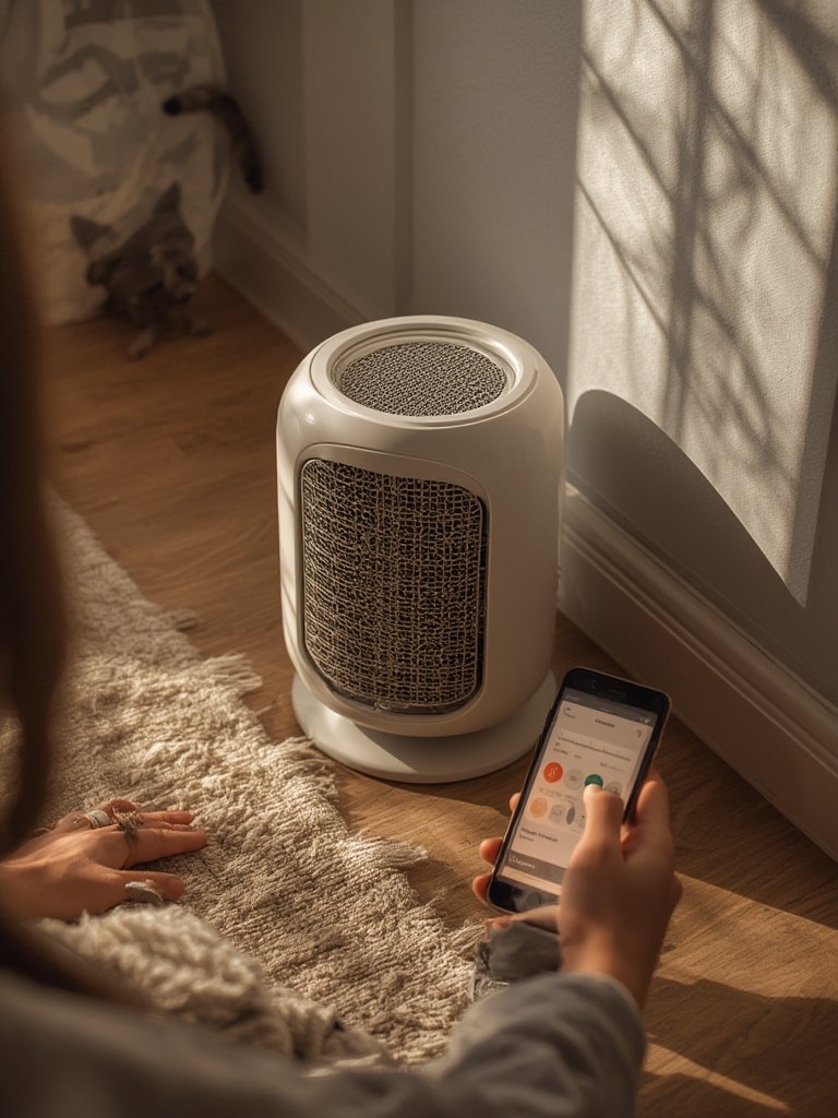 smart space heater - Illustration 2