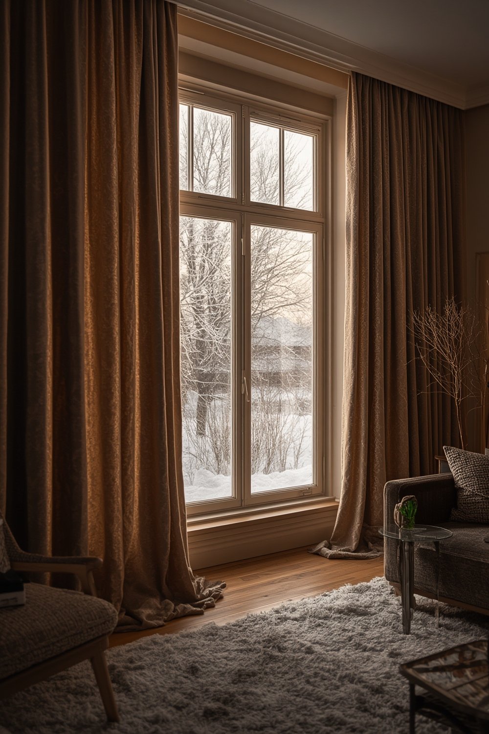 thermal curtains - Illustration 1