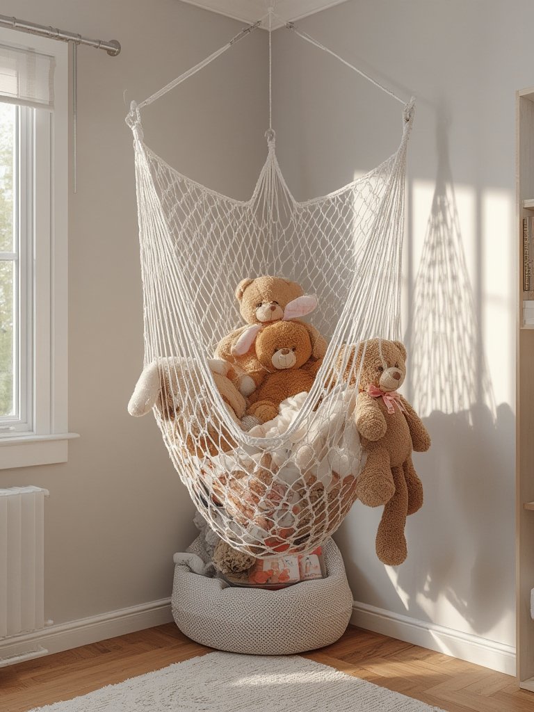 Stuffed Hammock: 7 Ultimate Secrets For An Amazing Toy Storage Solution (2026) 3 stuffed hammock in action