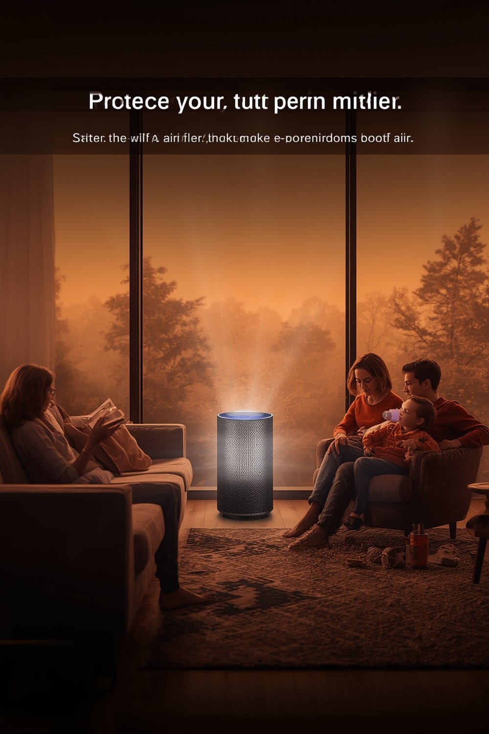 air purifier for wildfire smoke - Illustration 1
