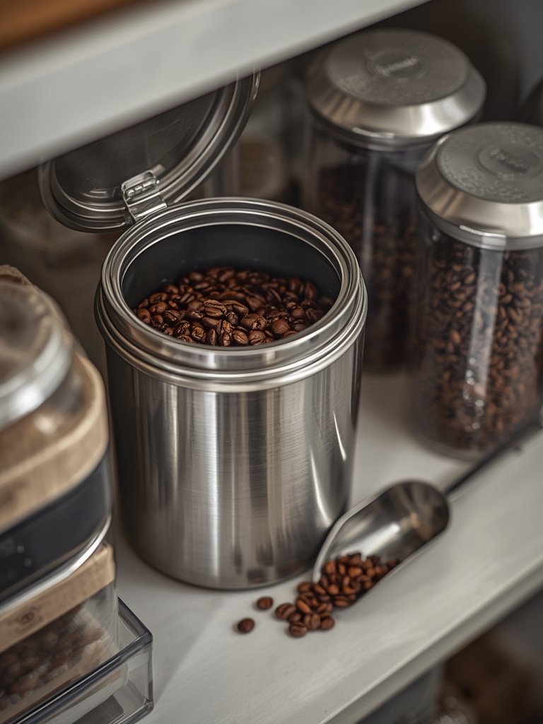 Coffee Canister: 7 Ultimate Secrets For Best Kitchen Organization 2026 3 coffee canister in action