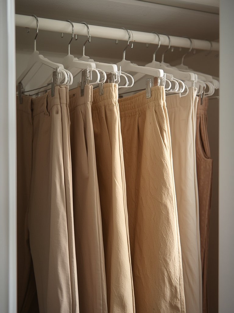 Pants Hangers: 12 Ultimate Solutions For Amazing Closet Organization In 2026 3 pants hangers in action