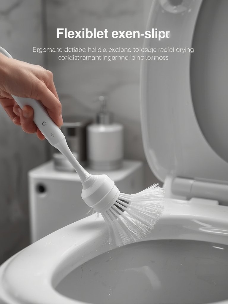 Toilet Brush: 7 Ultimate Solutions For Best Cleaning Results In 2026 3 toilet brush in action