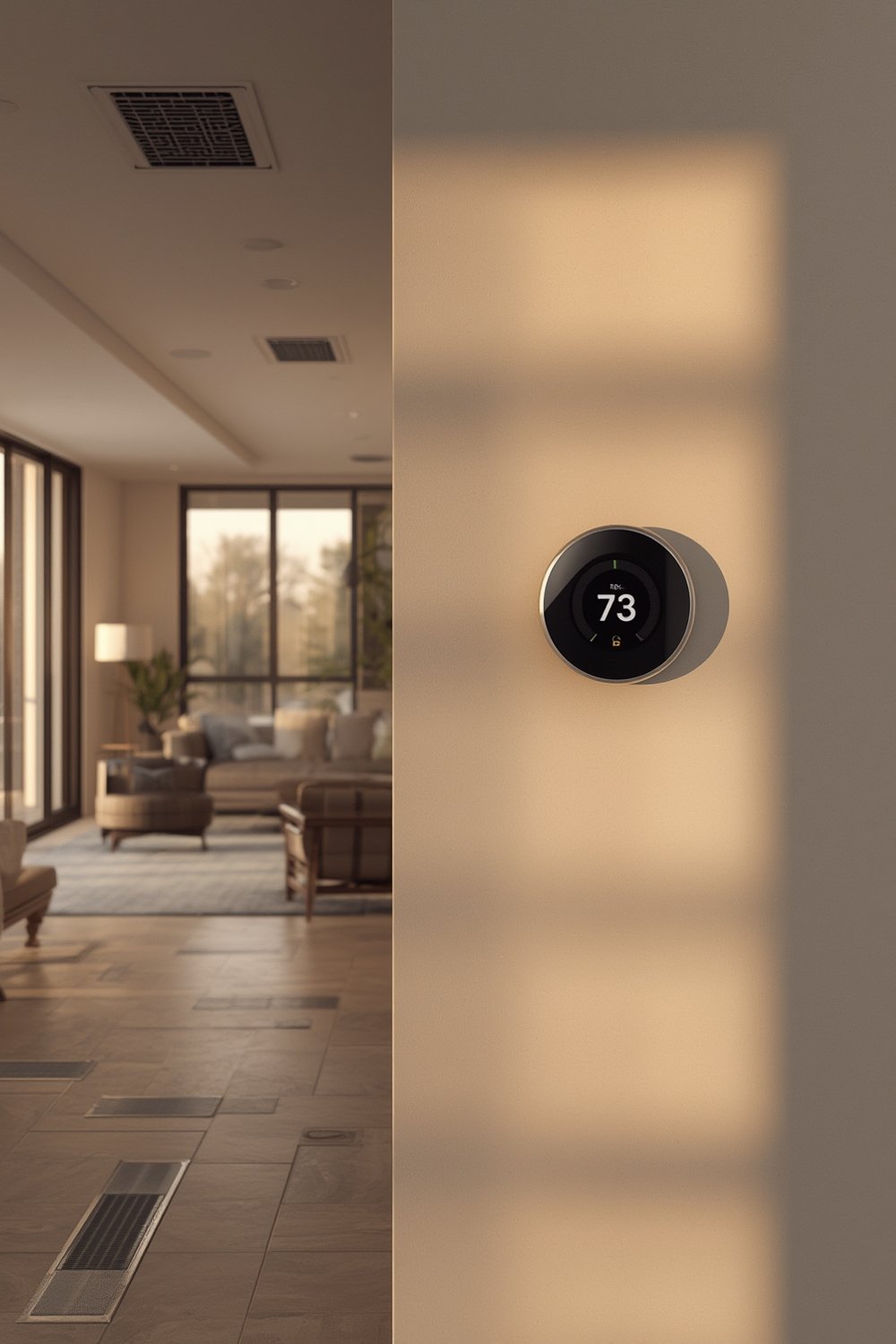 smart thermostat Matter - Illustration 1